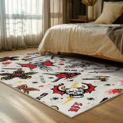 stranger things movie carpet area rug home decor bedroom gift for fans gift for son st143