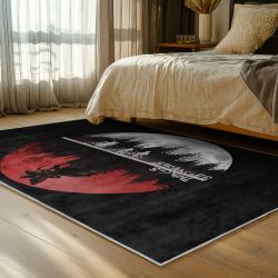 stranger things movie carpet area rug home decor bedroom gift for fans gift for son st148
