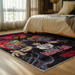 stranger things movie carpet area rug home decor bedroom gift for fans gift for son st164