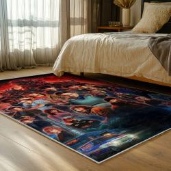 stranger things movie carpet area rug home decor bedroom gift for fans gift for son st168