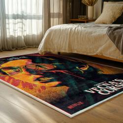 stranger things movie carpet area rug home decor bedroom gift for fans gift for son st170