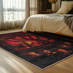 stranger things movie carpet area rug home decor bedroom gift for fans gift for son st188