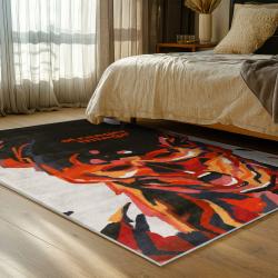 stranger things movie carpet area rug home decor bedroom gift for fans gift for son st199