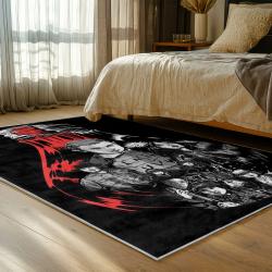 stranger things movie carpet area rug home decor bedroom gift for fans gift for son st200