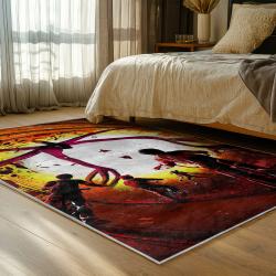 stranger things movie carpet area rug home decor bedroom gift for fans gift for son st204