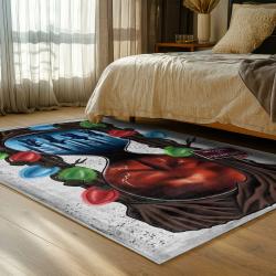 stranger things movie carpet area rug home decor bedroom gift for fans gift for son st208