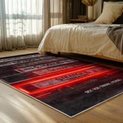 stranger things movie carpet area rug home decor bedroom gift for fans gift for son st22
