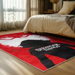 stranger things movie carpet area rug home decor bedroom gift for fans gift for son st220