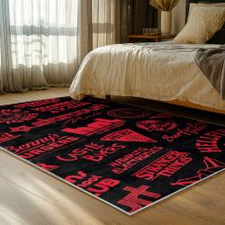 stranger things movie carpet area rug home decor bedroom gift for fans gift for son st223