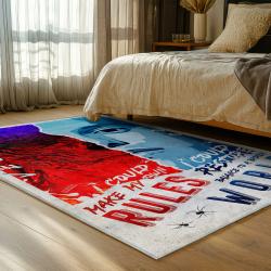 stranger things movie carpet area rug home decor bedroom gift for fans gift for son st224
