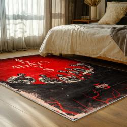 stranger things movie carpet area rug home decor bedroom gift for fans gift for son st226