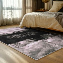 stranger things movie carpet area rug home decor bedroom gift for fans gift for son st228
