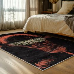 stranger things movie carpet area rug home decor bedroom gift for fans gift for son st231