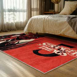 stranger things movie carpet area rug home decor bedroom gift for fans gift for son st236