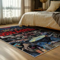 stranger things movie carpet area rug home decor bedroom gift for fans gift for son st237