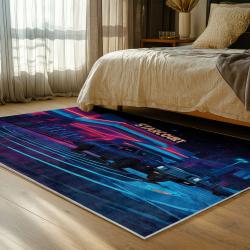 stranger things movie carpet area rug home decor bedroom gift for fans gift for son st3