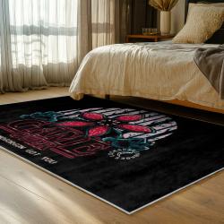 stranger things movie carpet area rug home decor bedroom gift for fans gift for son st36