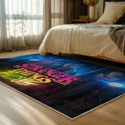 stranger things movie carpet area rug home decor bedroom gift for fans gift for son st37