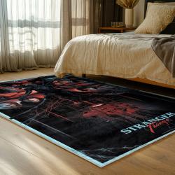 stranger things movie carpet area rug home decor bedroom gift for fans gift for son st42