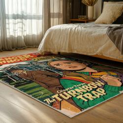 stranger things movie carpet area rug home decor bedroom gift for fans gift for son st48
