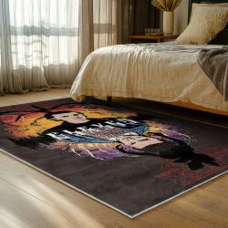 stranger things movie carpet area rug home decor bedroom gift for fans gift for son st49