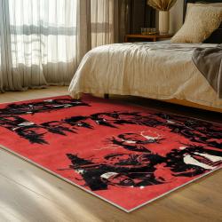 stranger things movie carpet area rug home decor bedroom gift for fans gift for son st5