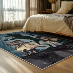 stranger things movie carpet area rug home decor bedroom gift for fans gift for son st52
