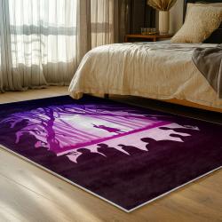 stranger things movie carpet area rug home decor bedroom gift for fans gift for son st65
