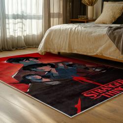 stranger things movie carpet area rug home decor bedroom gift for fans gift for son st81