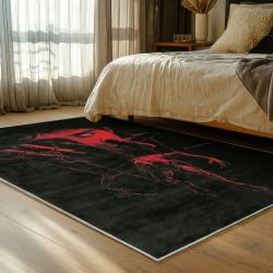 stranger things movie carpet area rug home decor bedroom gift for fans gift for son st86
