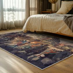 stranger things movie carpet area rug home decor bedroom gift for fans gift for son st88