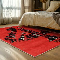 stranger things movie carpet area rug home decor bedroom gift for fans gift for son st92