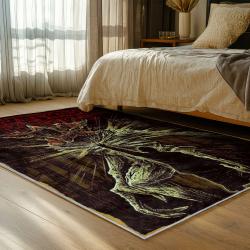 stranger things movie carpet area rug home decor bedroom gift for fans gift for son st95