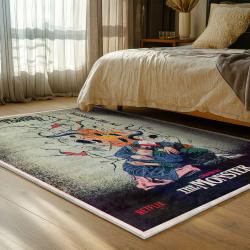 stranger things movie carpet area rug home decor bedroom gift for fans gift for son st97