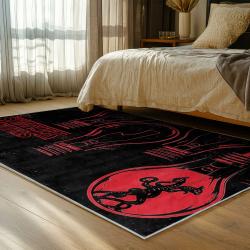 stranger things movie carpet area rug home decor bedroom gift for fans gift for son st99