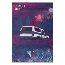 stranger things movie carpet area rug home decor gift for fans gift for son st1