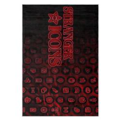 stranger things movie carpet area rug home decor gift for fans gift for son st101