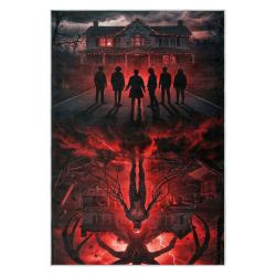 stranger things movie carpet area rug home decor gift for fans gift for son st107