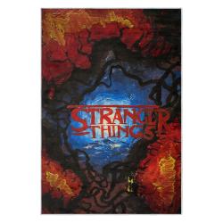 stranger things movie carpet area rug home decor gift for fans gift for son st120