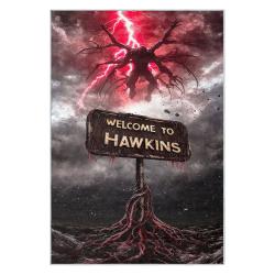 stranger things movie carpet area rug home decor gift for fans gift for son st15