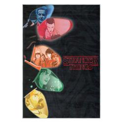 stranger things movie carpet area rug home decor gift for fans gift for son st160