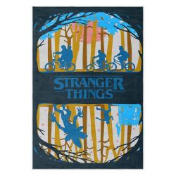 stranger things movie carpet area rug home decor gift for fans gift for son st18