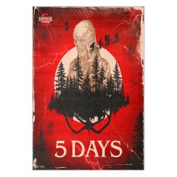 stranger things movie carpet area rug home decor gift for fans gift for son st184