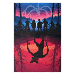 stranger things movie carpet area rug home decor gift for fans gift for son st192