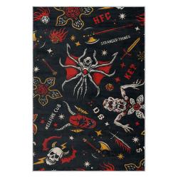 stranger things movie carpet area rug home decor gift for fans gift for son st195