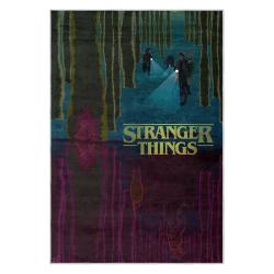 stranger things movie carpet area rug home decor gift for fans gift for son st205