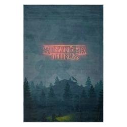 stranger things movie carpet area rug home decor gift for fans gift for son st211