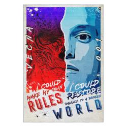 stranger things movie carpet area rug home decor gift for fans gift for son st224