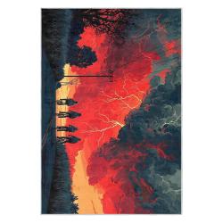 stranger things movie carpet area rug home decor gift for fans gift for son st227