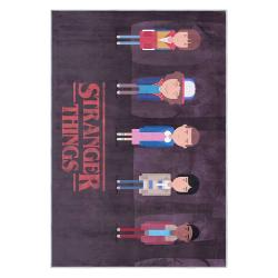 stranger things movie carpet area rug home decor gift for fans gift for son st30